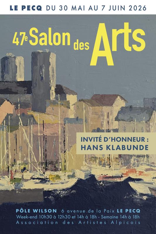 47e Salon des Arts du Pecq - mai/juin 2026