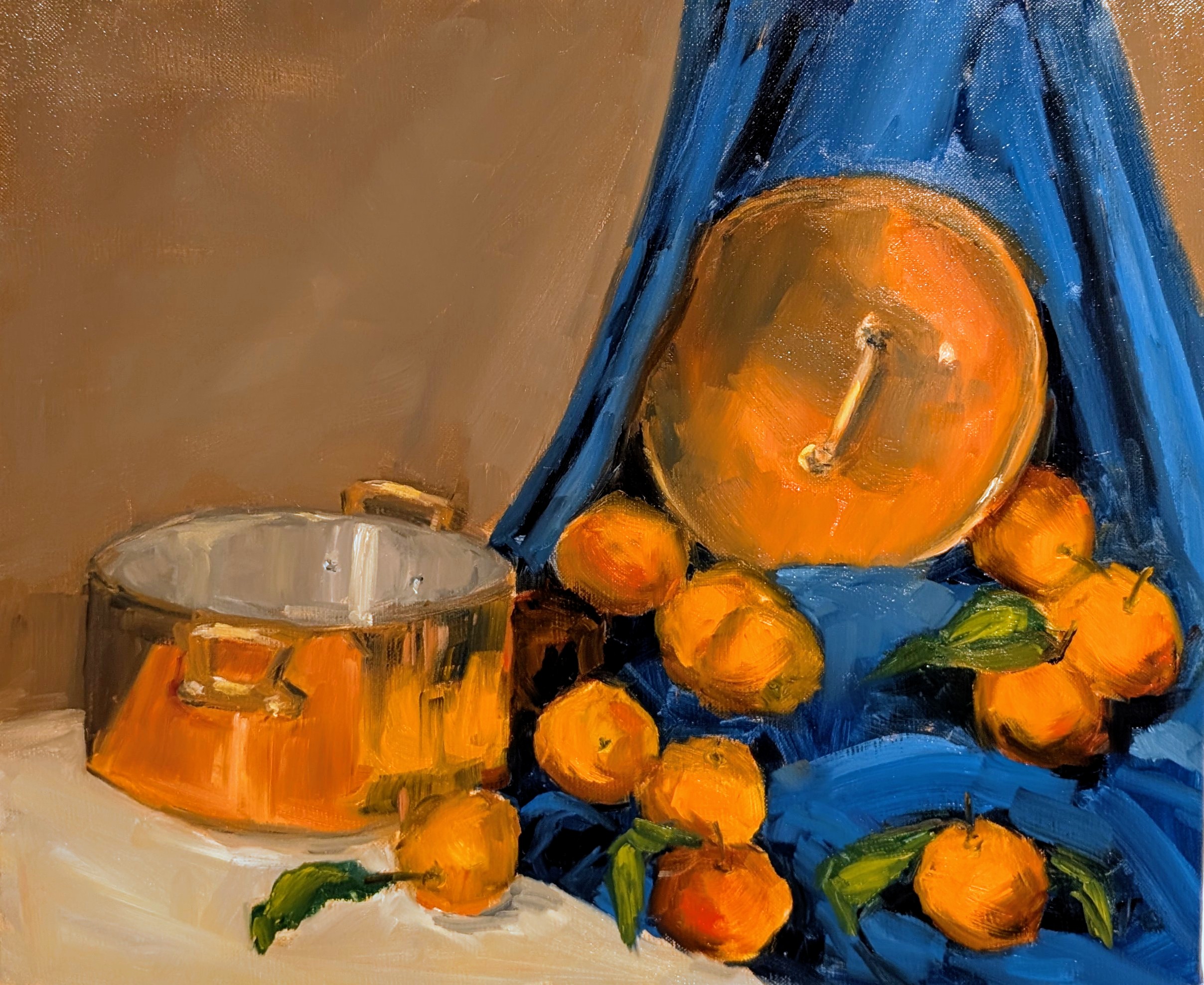 Nature morte aux mandarines